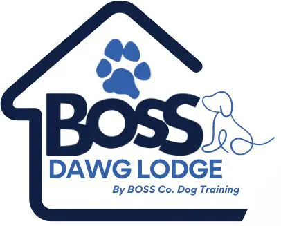 A logo of the boss dawg lodge